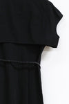 mame kurogouchi belt flare dress MM22SS DR023 black